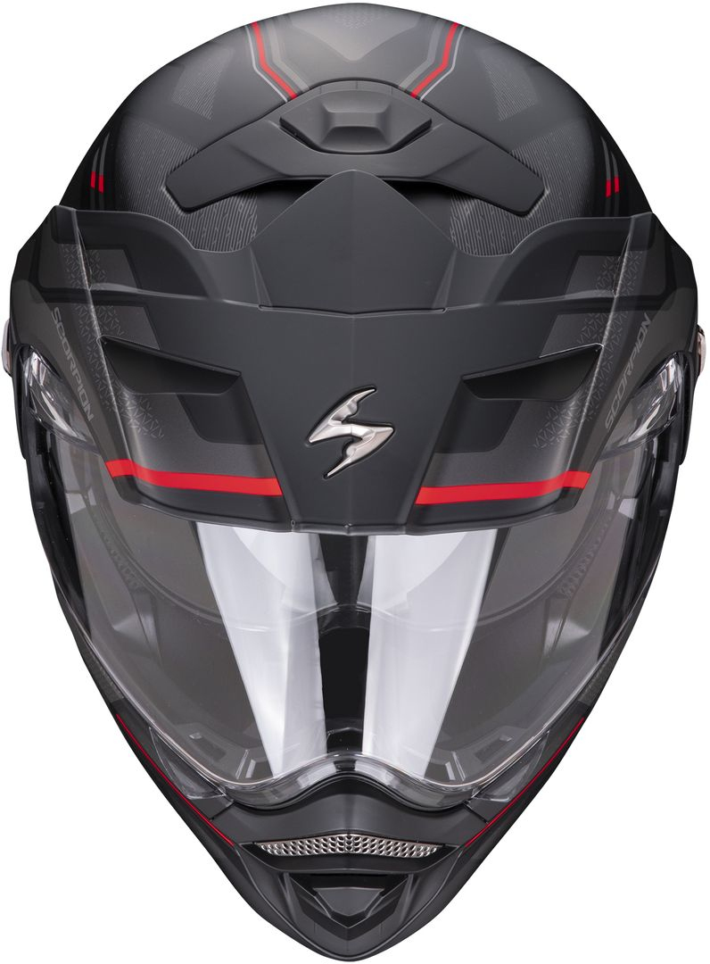 Scorpion ADX-2 Carrera Cască Negru mat/roșu S (55/56) Figura 3