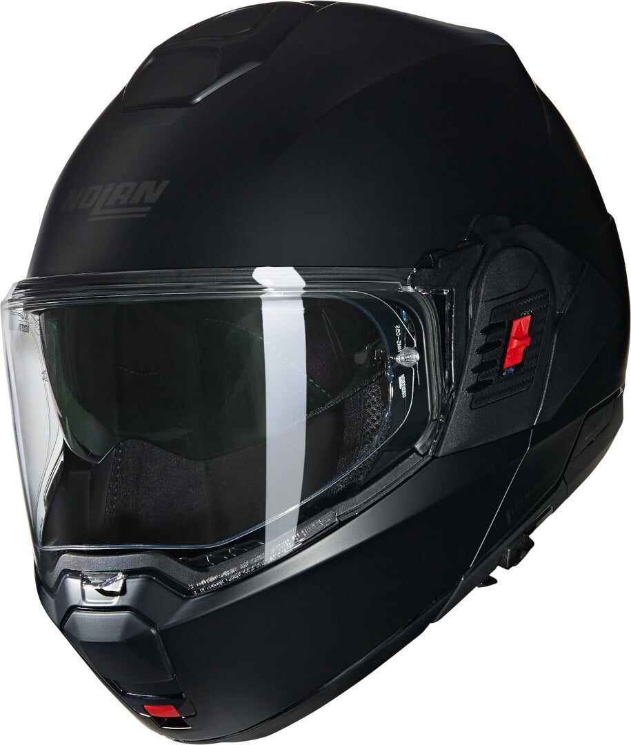 Nolan N120-1 Classico N-Com Casco nero opaco M (58) Figura 1