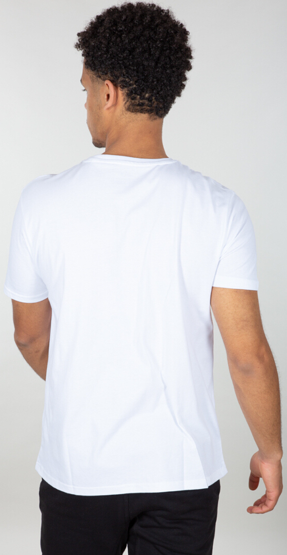 Alpha Industries Basic Rainbow Ref. T-Shirt white M Figure 2