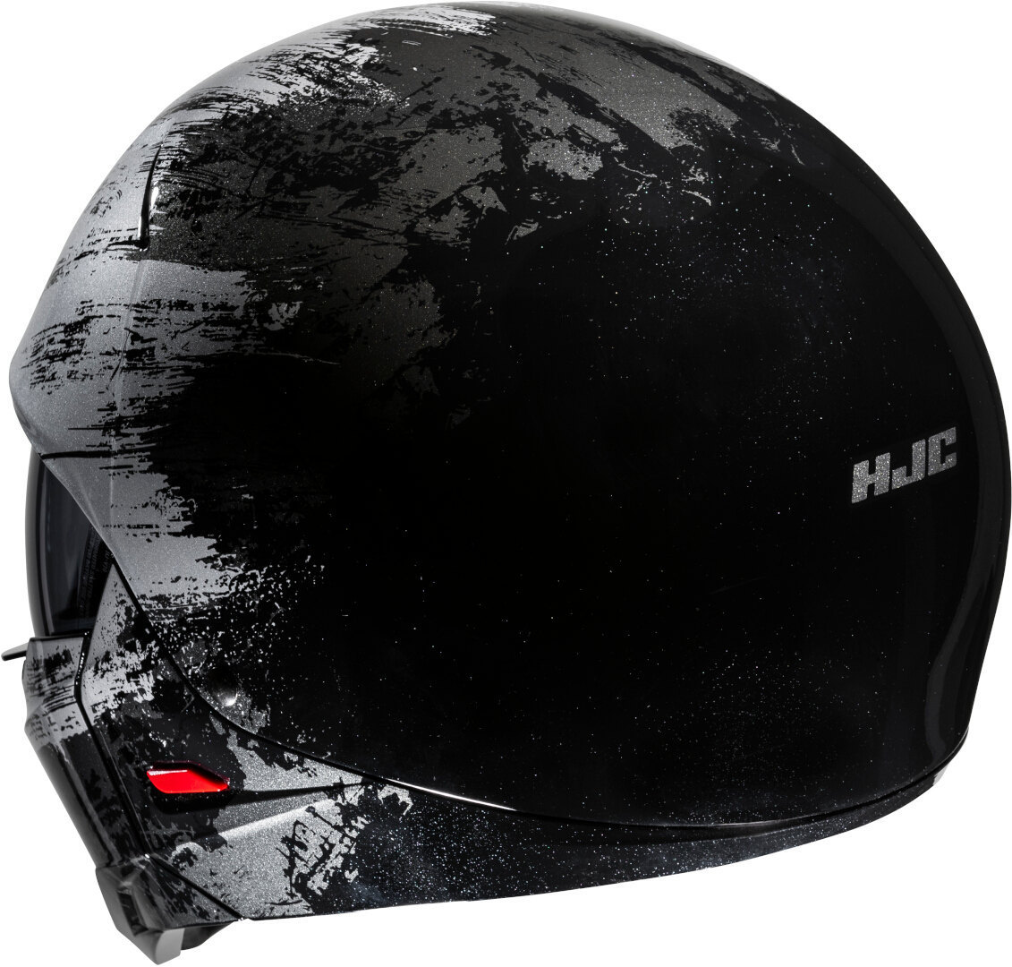 HJC i20 Furia Jet hjälm Svart/Silver XS (54/55) Figur 5