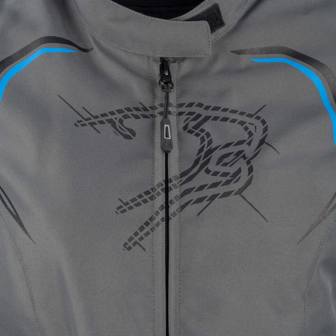 Side view of Bering Dundy waterproof Ladies Motorcycle Textile Jacket