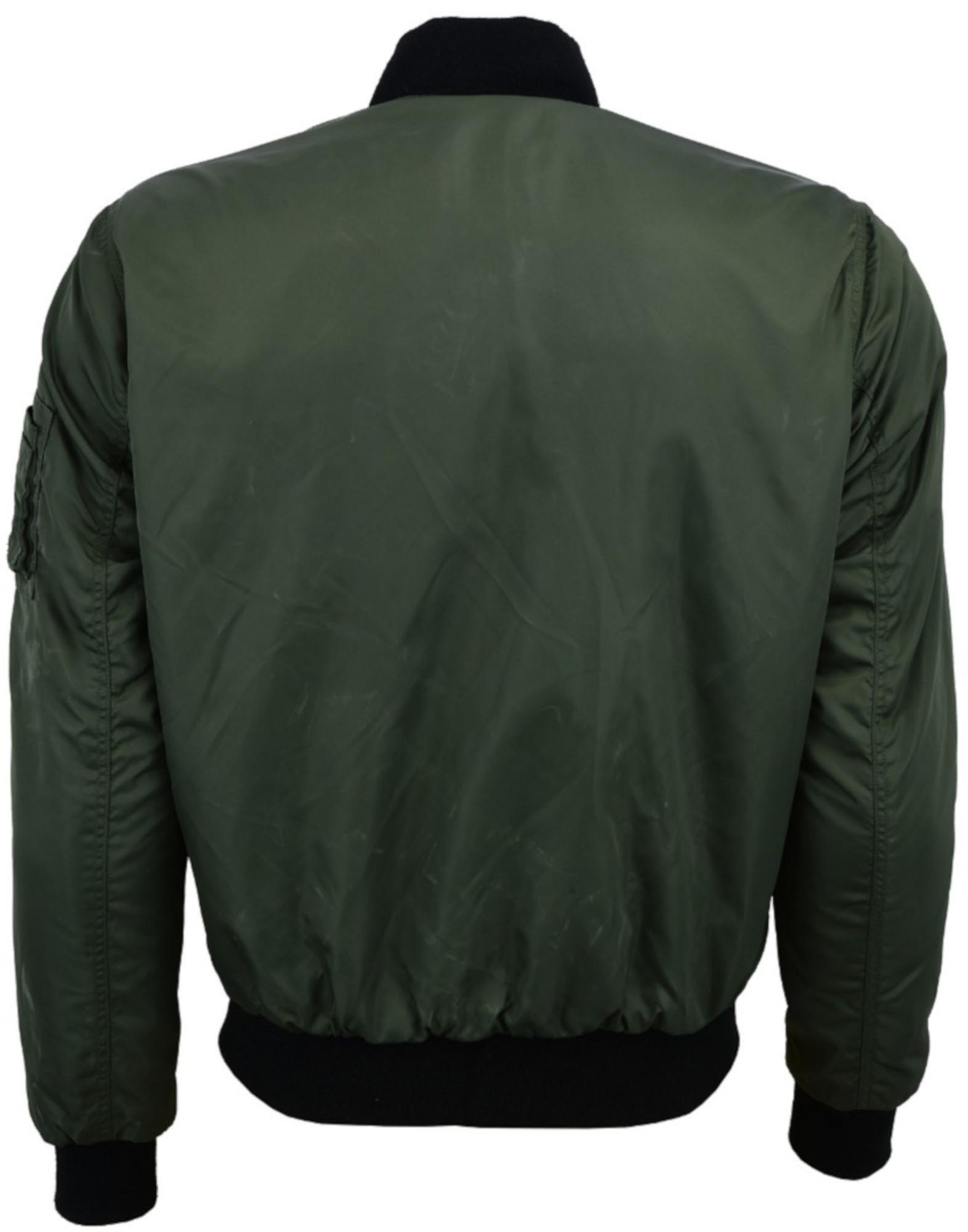 Bores Bomber Textiljacke schwarz/oliv XS Abbildung 2