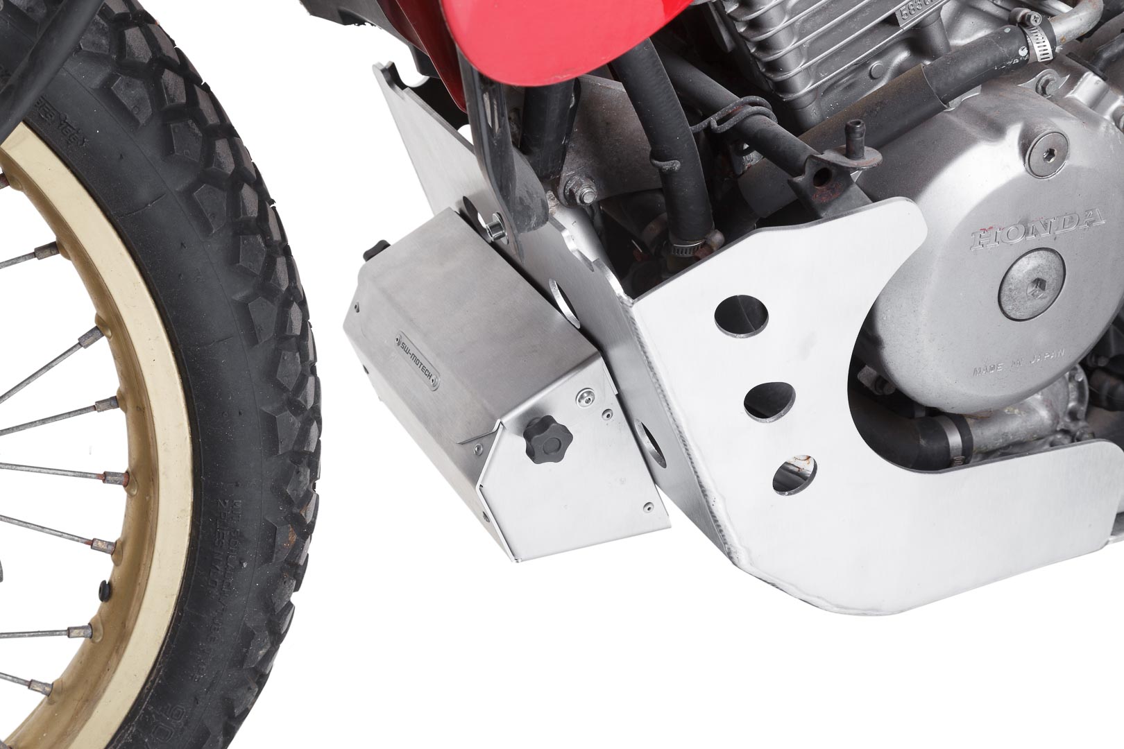 SW-Motech Motorskydd - Silver. Honda XL600V Transalp (87-99). Figur 1