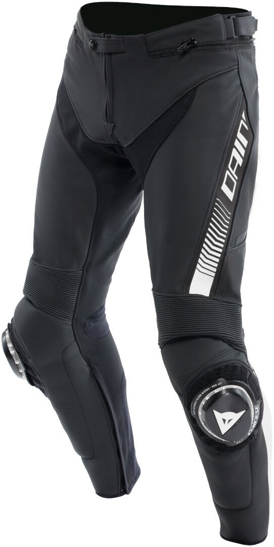 Dainese Super Speed Motorcycle Leather Pants black/white 54 Figure 1