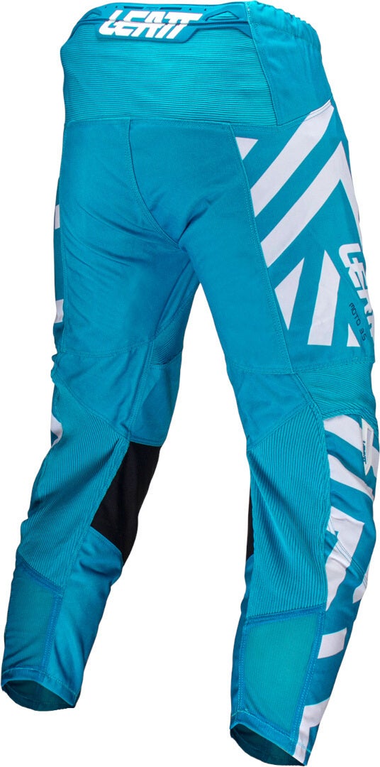 Leatt 3.5 Ride Pattern 2024 Motocross Jersey and Pants Set blue/white XL Figure 3
