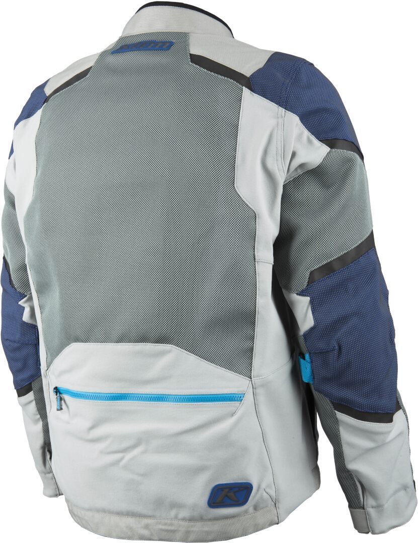 Klim Baja S4 Enduro Mesh Motorrad Textiljacke hellgrau/blau L Abbildung 6