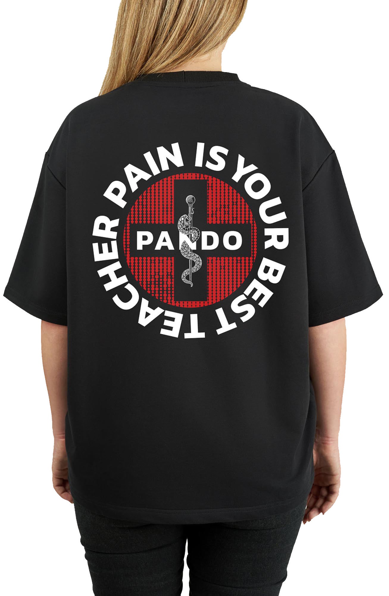 Pando Moto Luke Pain T-Shirt XL Figure 3