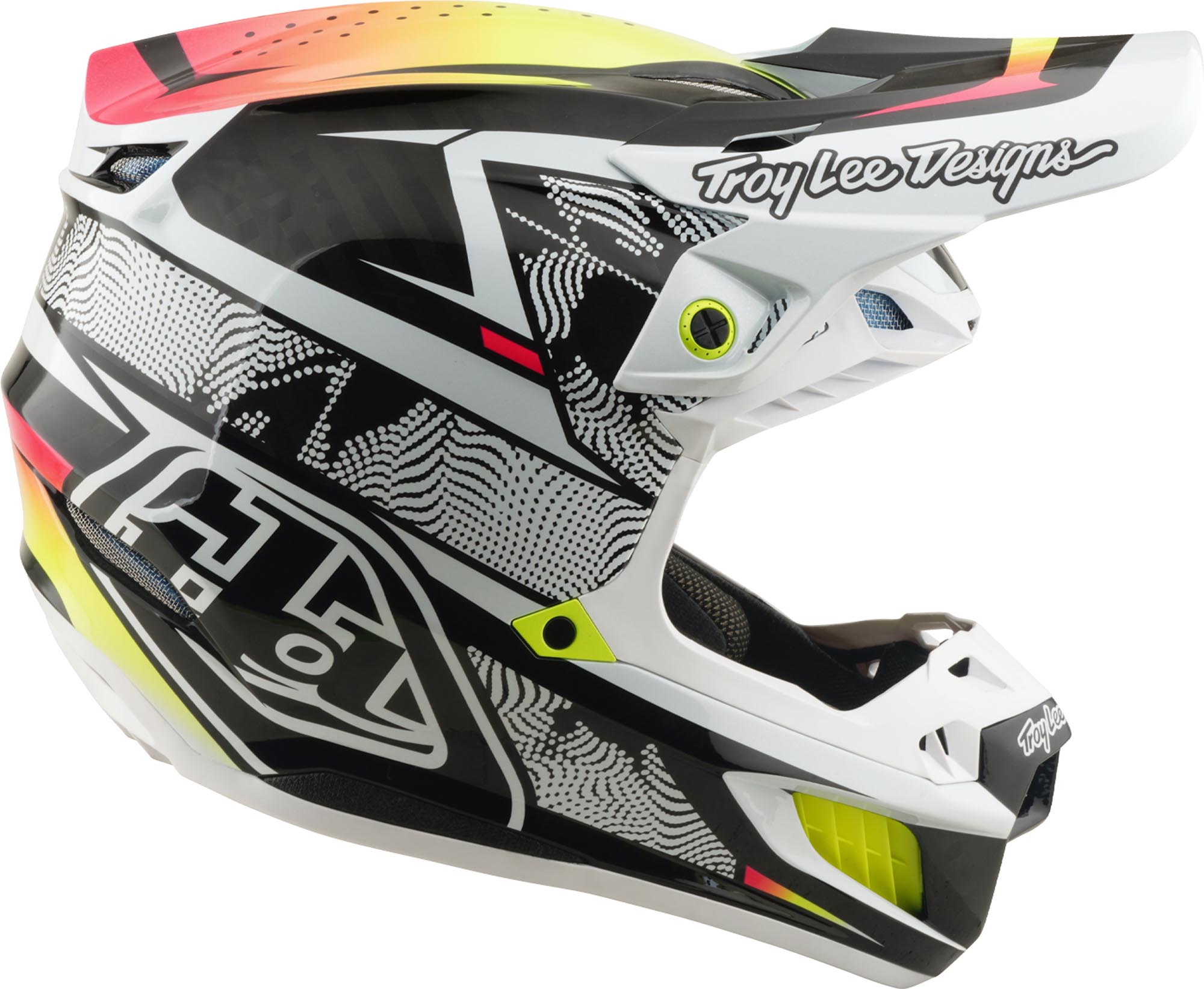 Troy Lee Designs SE5 Carbon MIPS Lined Up Casco da motocross XL (60/61) Figura 3