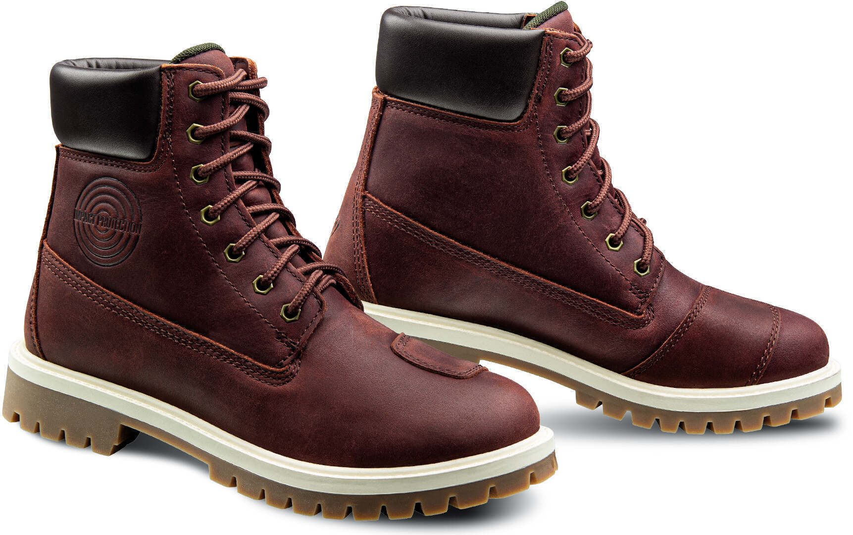 Ixon Mud WP Botas de motocicleta femininas Bordeaux 36 Figura 1