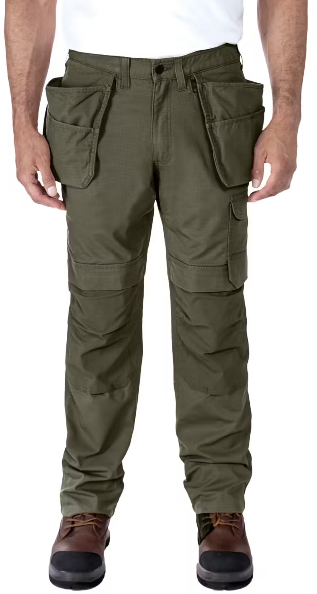 Carhartt Relaxed Straight Steel Rugged Flex Ripstop Double-Front Cargo Hose oliv 40/30 Abbildung 2