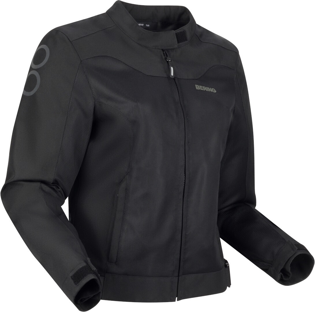 Bering Alias Mesh Giacca tessile moto da donna nero 46 Figura 1