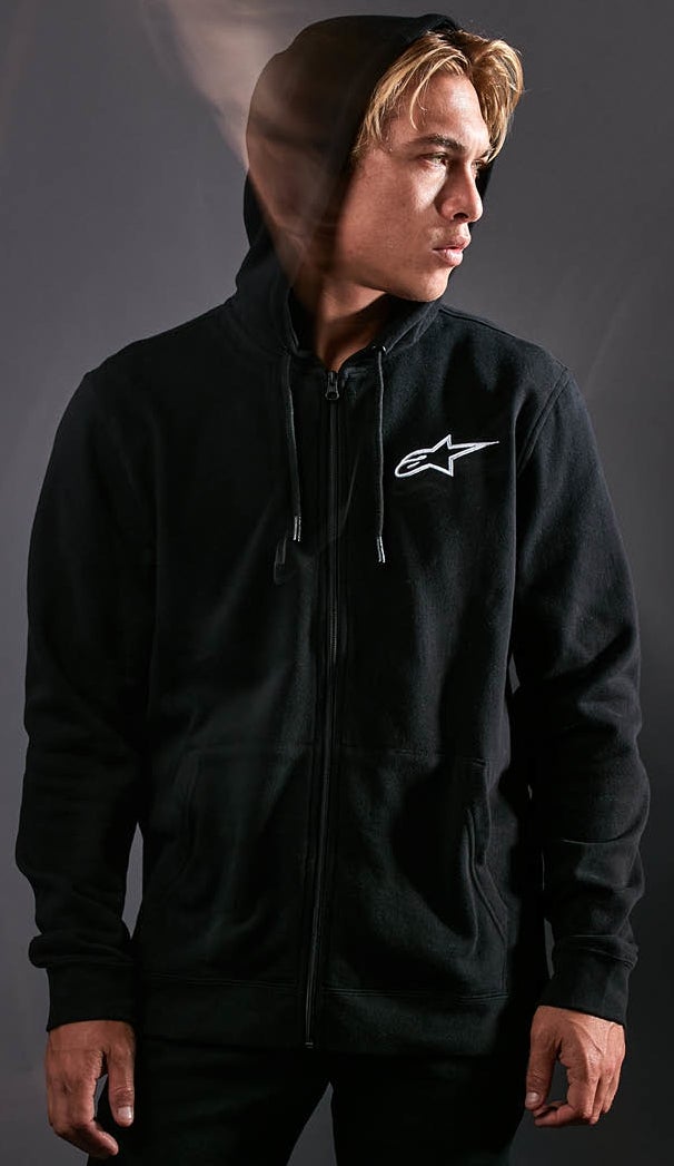 Alpinestars Ageless Chest Sweat à capuche Zip noir XL Figure 2