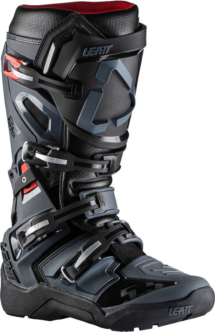 Leatt Men's Black/Grey Moto 5.5 Flexlock Enduro Motocross Boots