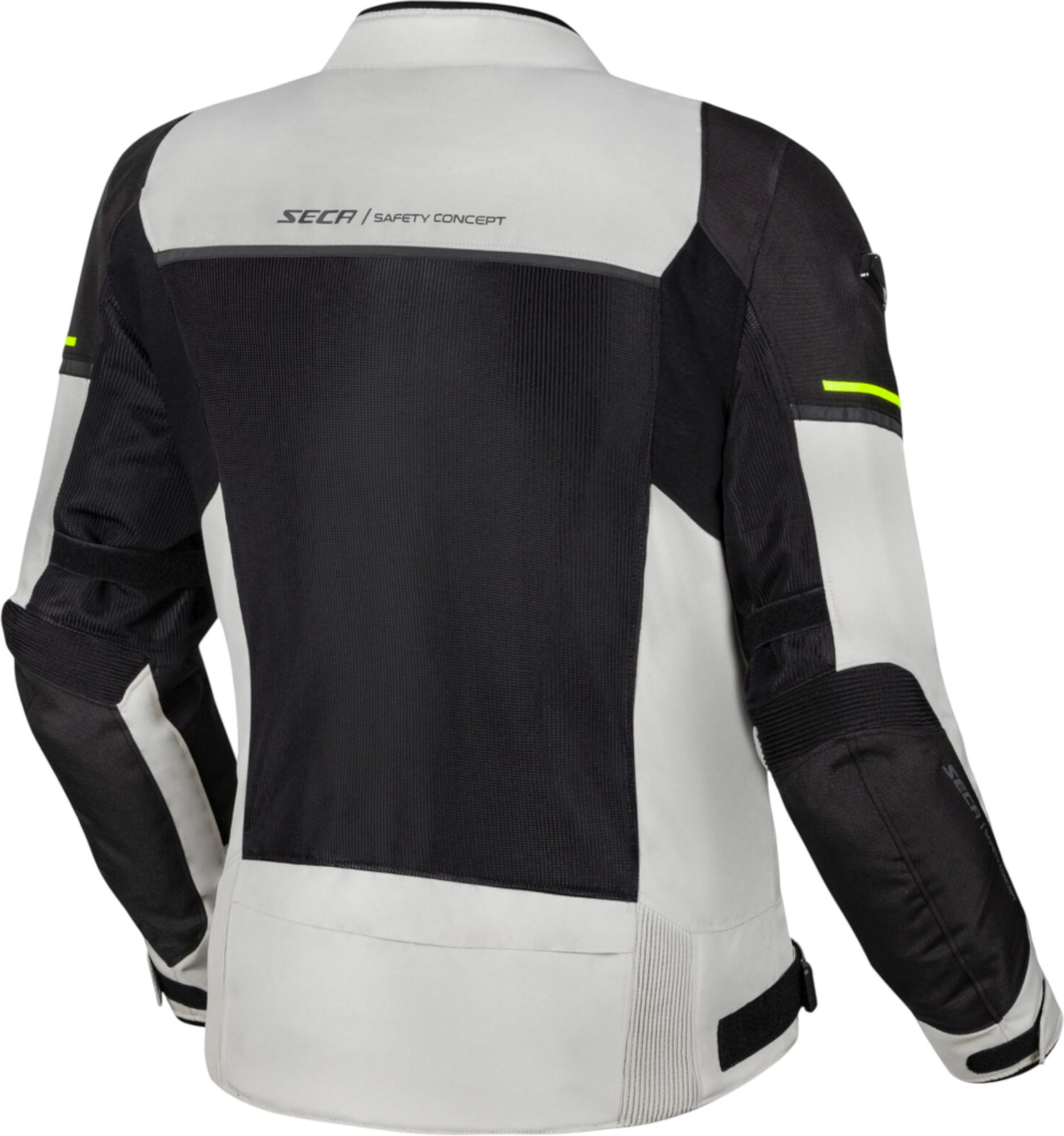 Seca Stream Evo Mesh Motorcycle Textile Jacket black/grey L Figure 2