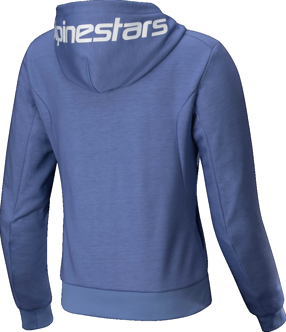 Alpinestars Stella Chrome V2 Sport Hanorac cu fermoar pentru motociclete pentru doamne albastru S Figura 2
