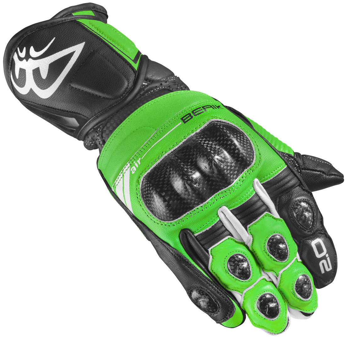 Berik ST-Evo Gants de moto Vert/Noir M Figure 1