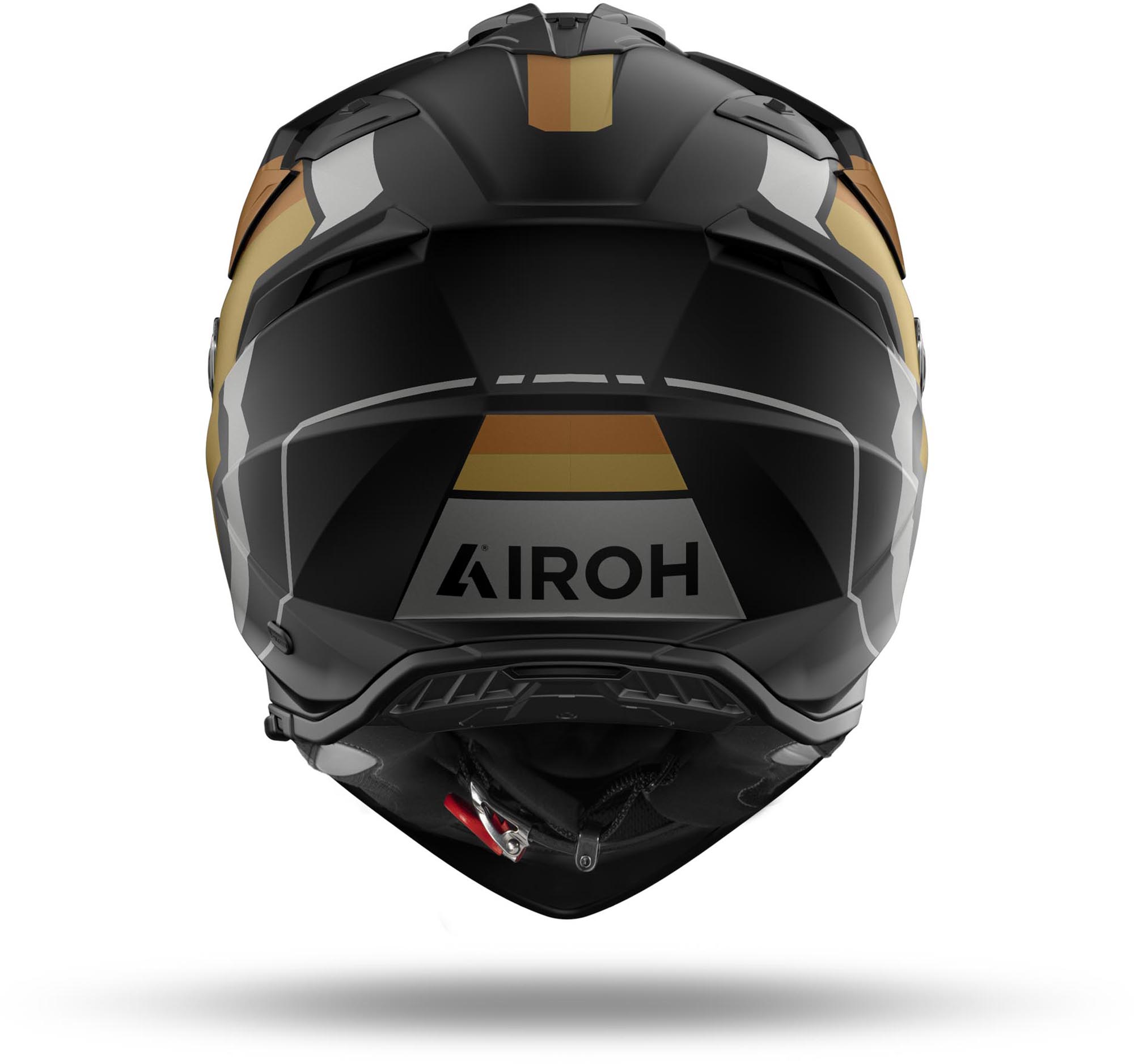 Airoh Band Horn Capacete de Enduro Cinza fosco/dourado L (59/60) Figura 3