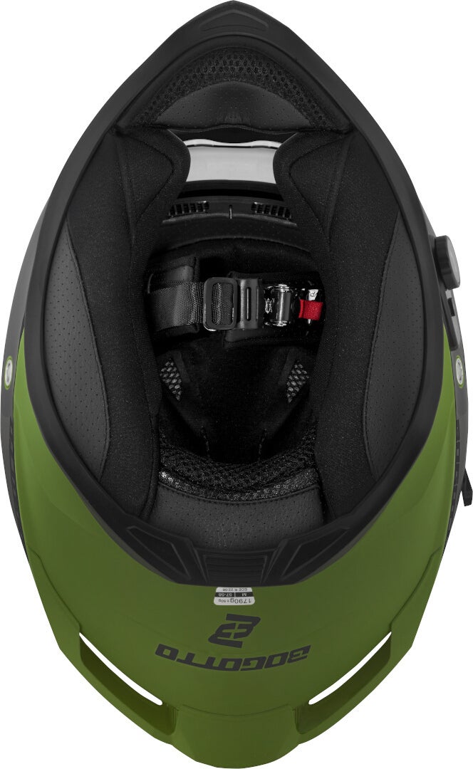 Bogotto H153 BT SPN Bluetooth Casque Noir mat/vert XL Figure 10