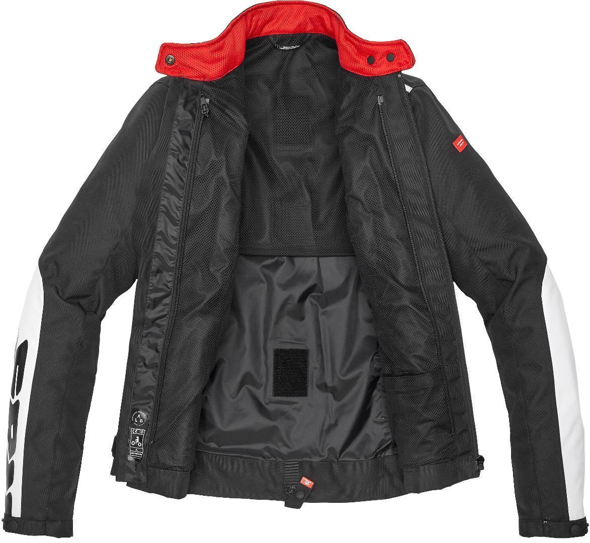 Spidi H2Out Solar Chaqueta textil de moto para mujer Negro/Blanco S Figura 4