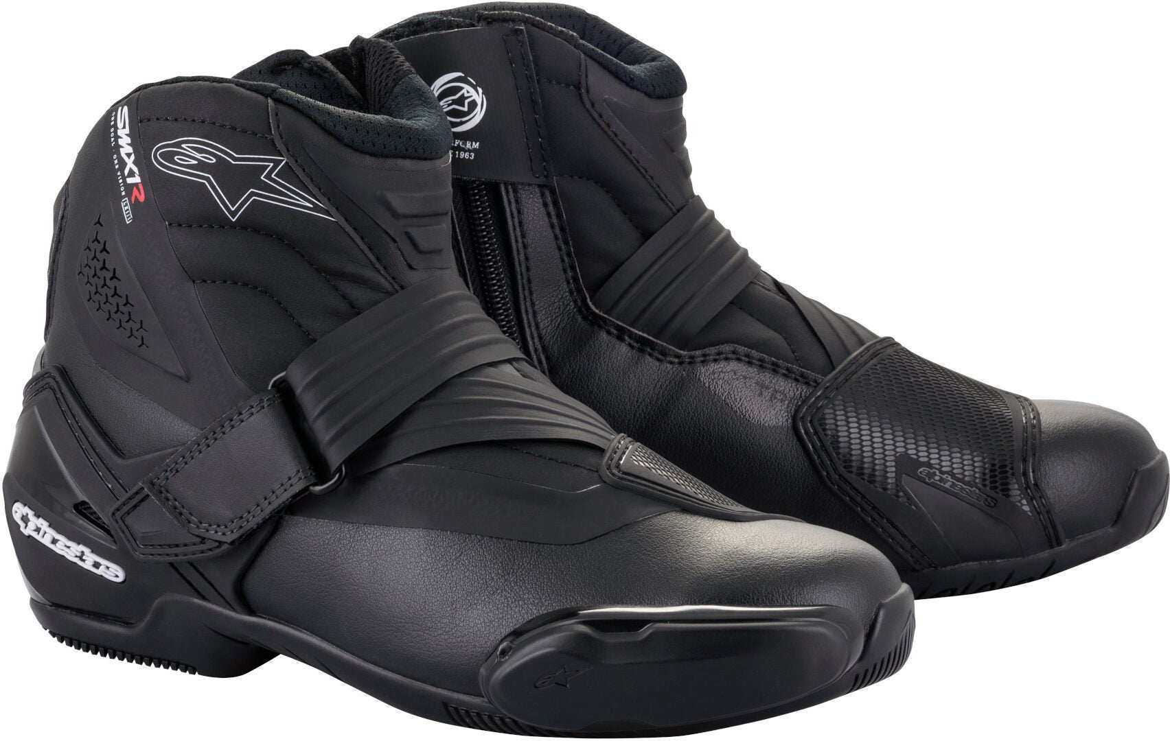 Alpinestars SM-1 R V2 Motorcykel sko Sort 41 Figur 1