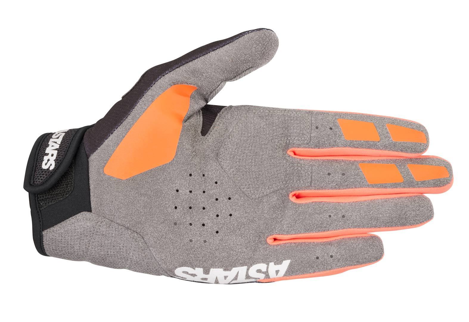 Alpinestars Venture R Motokrosové rukavice čierna/oranžová M Obrázok 2