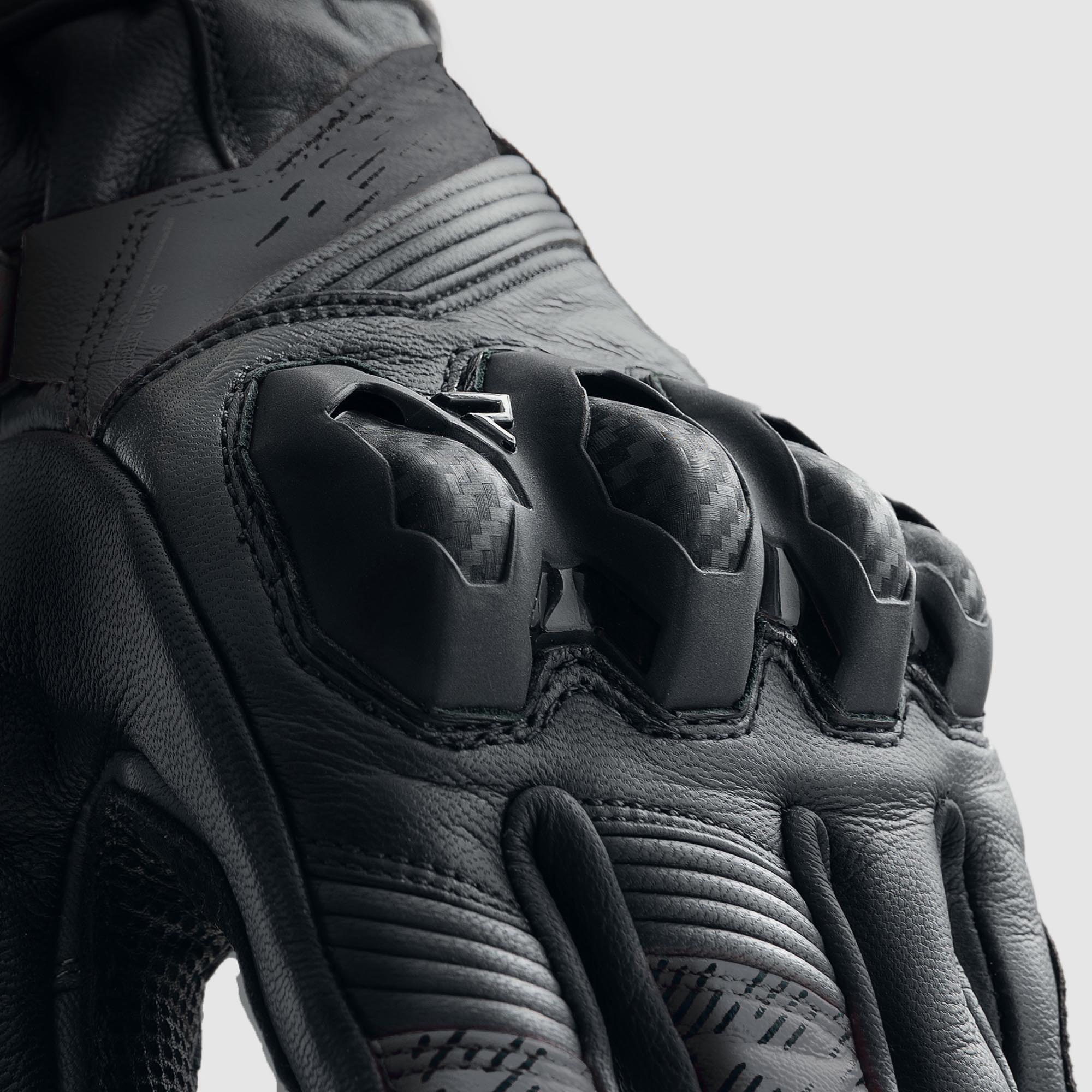 Rebelhorn Viper Motorcycle Gloves black 2XL Figure 3