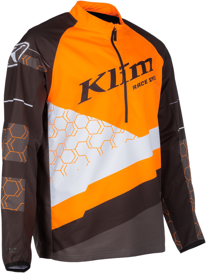 Klim Revolt Motocross-pullover oranssi/harmaa M Kuva 3