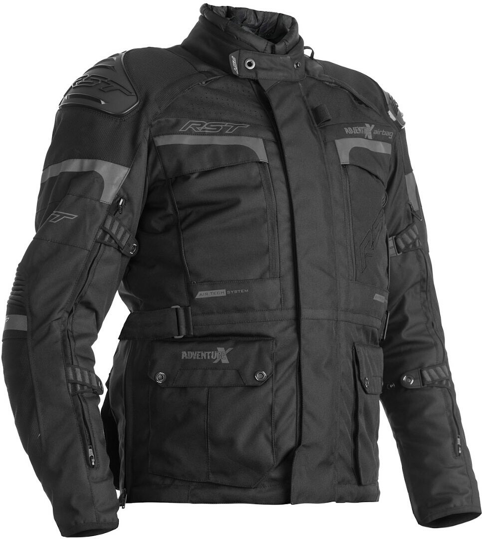 RST Adventure-X Airbag Moto Veste Textile noir L Figure 1