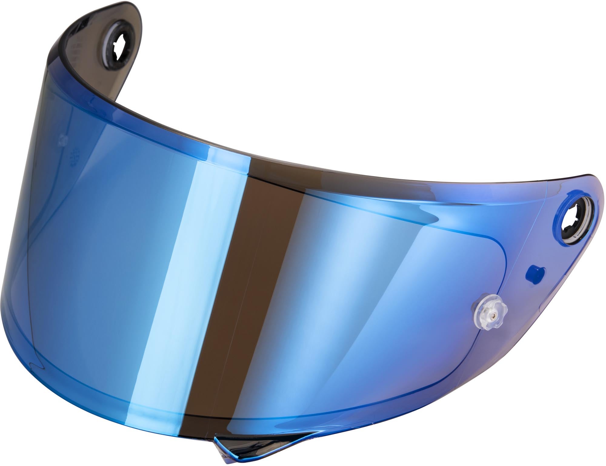 HJC HJ-35 Visiera Blu iridio Figura 1