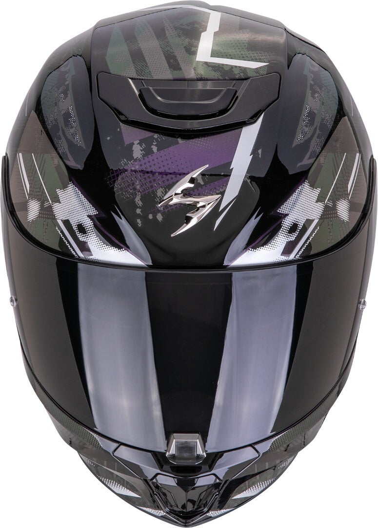 Scorpion EXO-391 Clutter Casque noir/violet/argent M (57/58) Figure 3