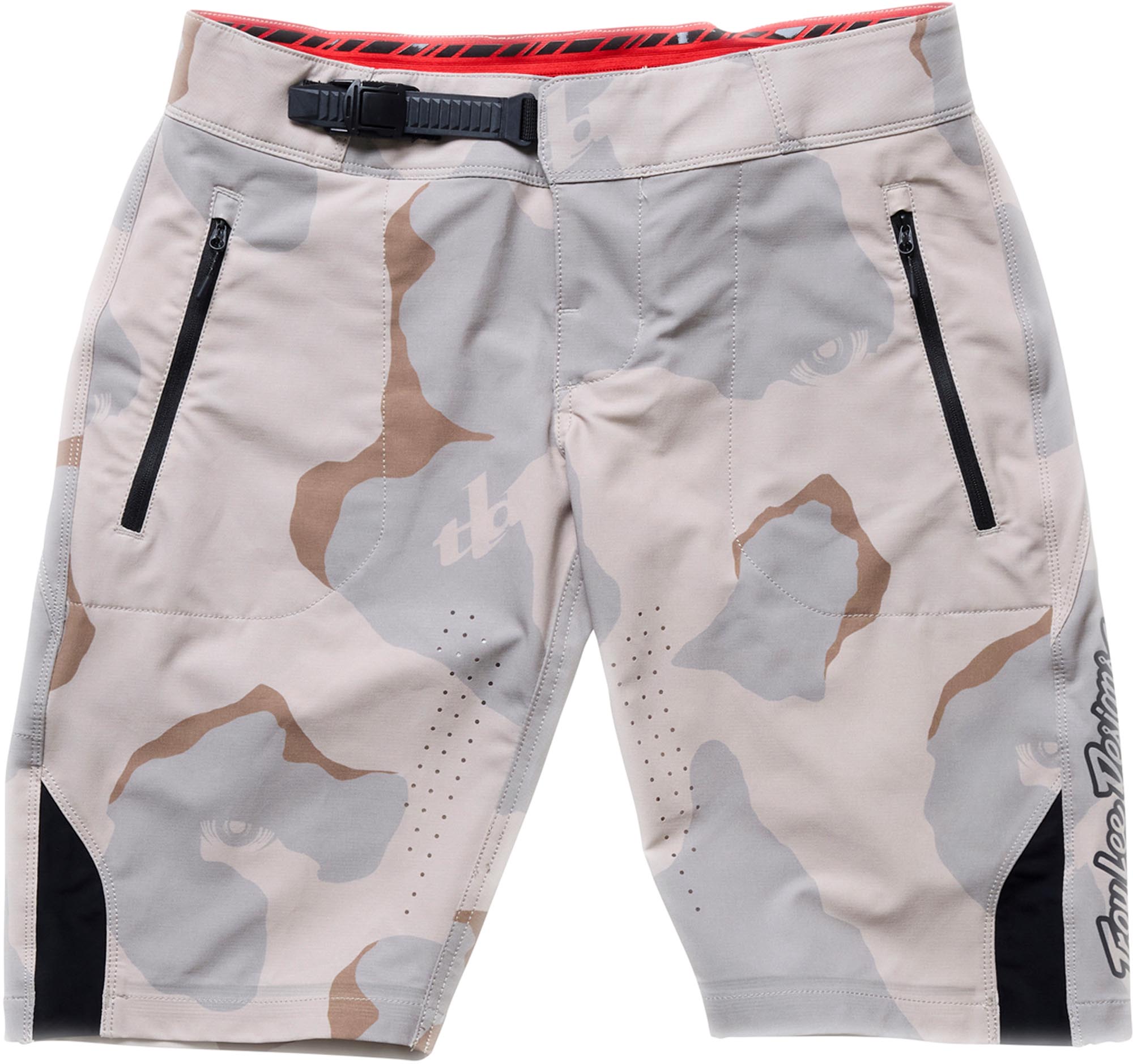 Troy Lee Designs Lilium Pro Shell Flow Camo Ladies Bicycle Shorts-image-441209263