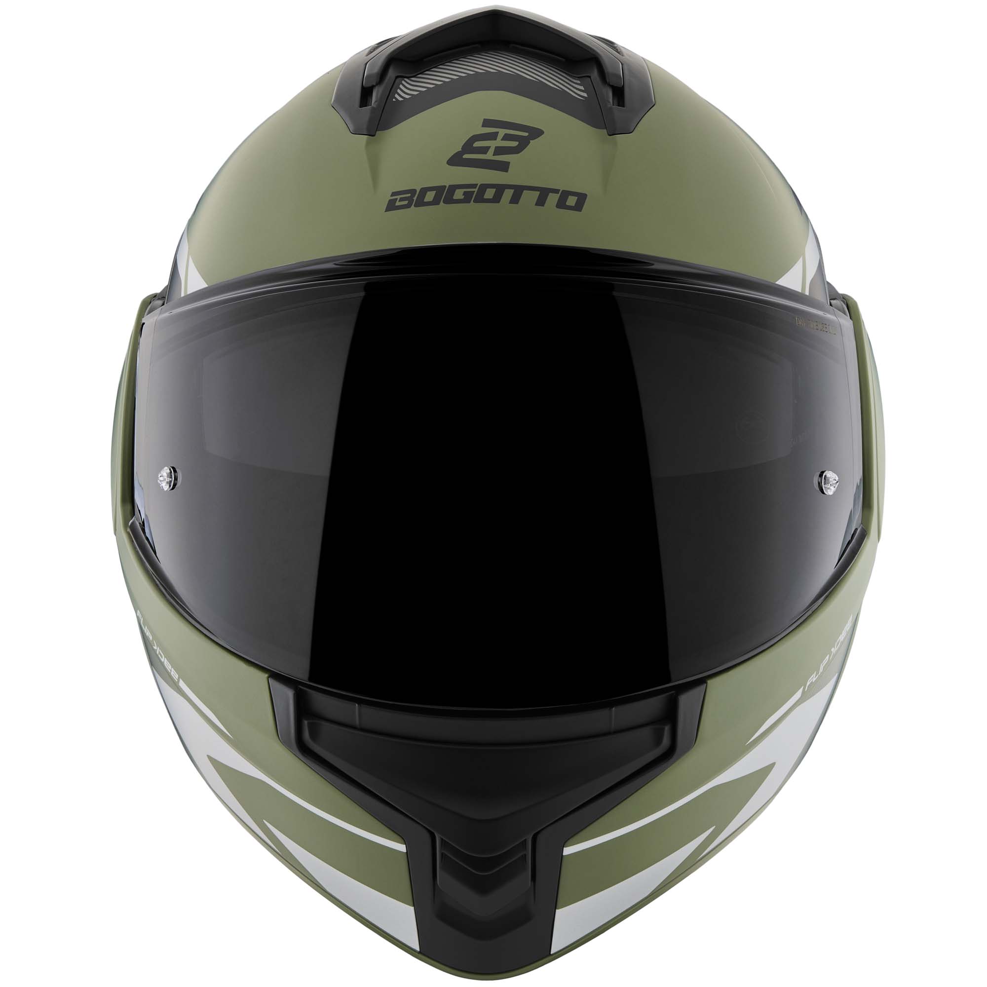 Bogotto FS-X600 Atyr Limited Edition Cască Military Green Matt XS Figura 5