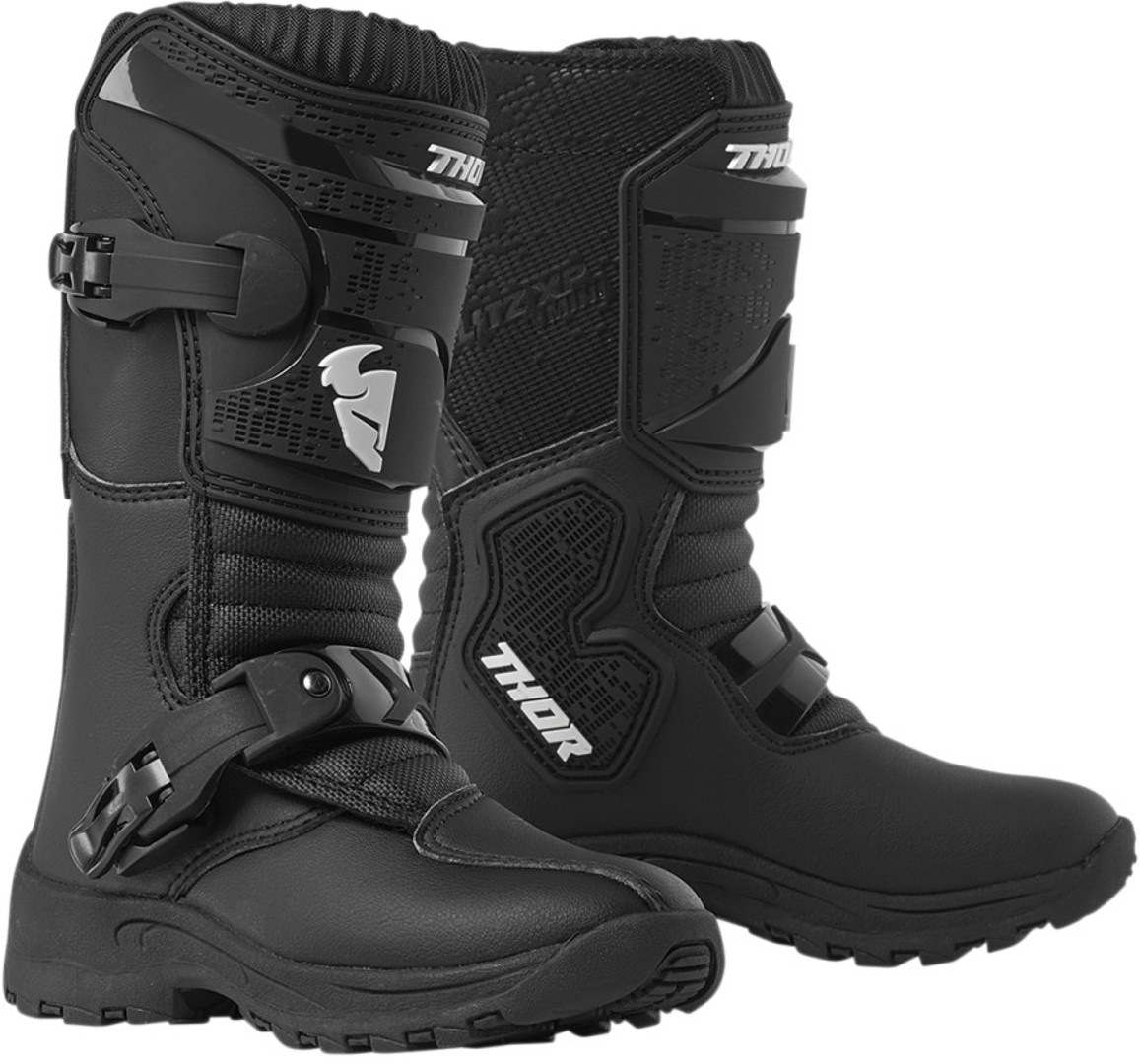Thor Blitz XP Mini Kinder Motocross Stiefel schwarz 13 Abbildung 1