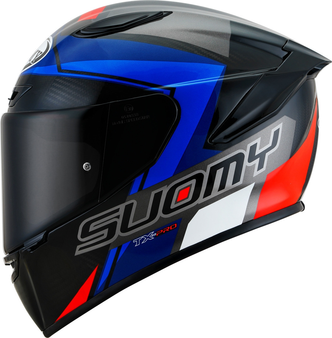Suomy TX-Pro Glam Hjälm Svart/blå XS (53/54) Figur 5