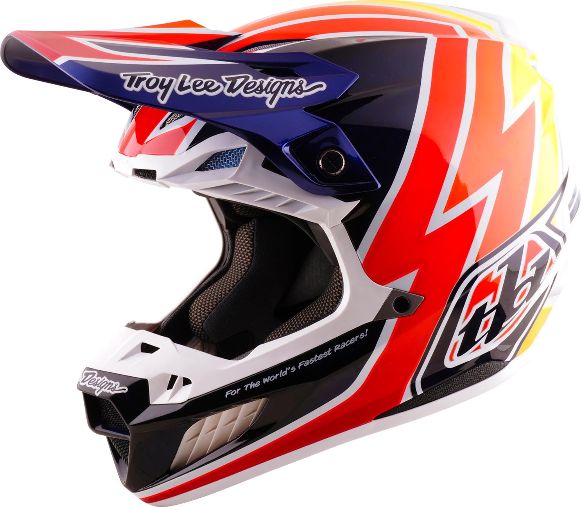 Troy Lee Designs SE5 Carbon MIPS Boltz Motocross Helm M (57/58) Abbildung 1