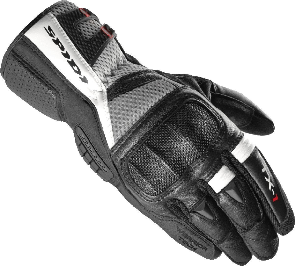 Spidi TX-1 Motorhandschoenen zwart/grijs XL Figuur 1