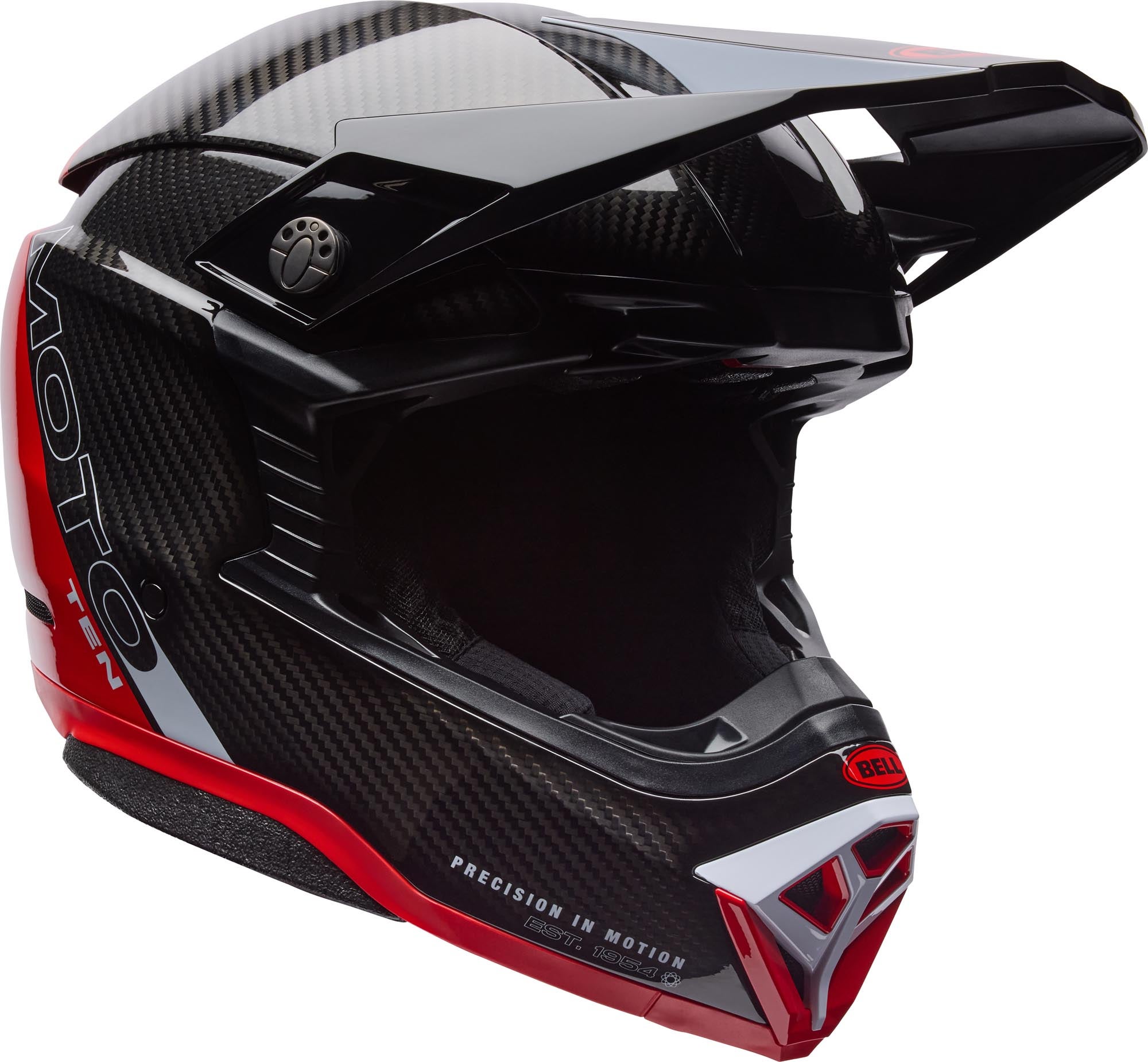 Bell Moto-10 Spherical Strike Casco da motocross rosso L (58/59) Figura 1
