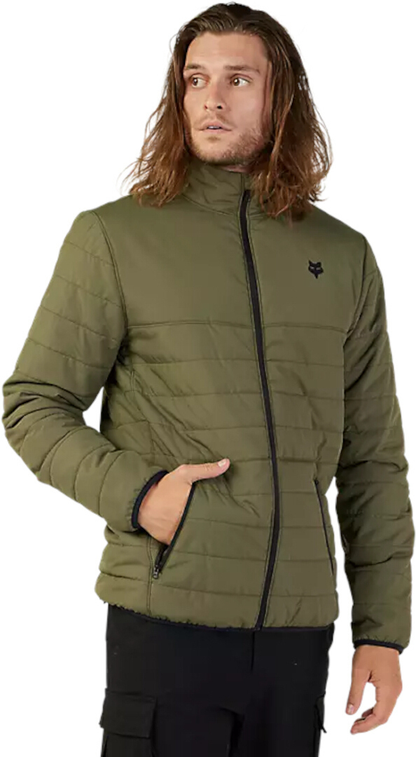 FOX Howell Puffy Jasje Olive M Figuur 7