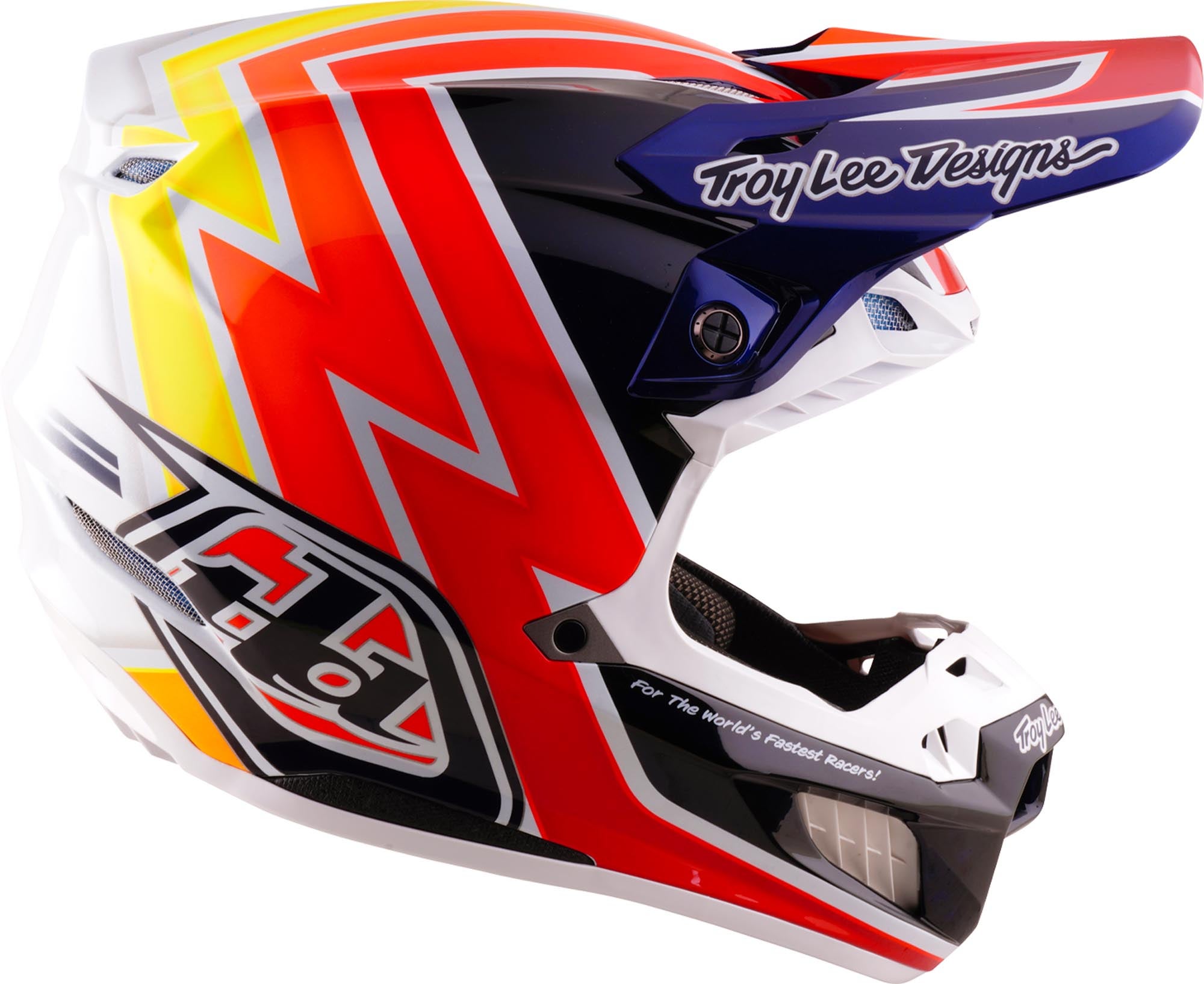 Troy Lee Designs SE5 Carbon MIPS Boltz Casque de motocross L (58/59) Figure 3