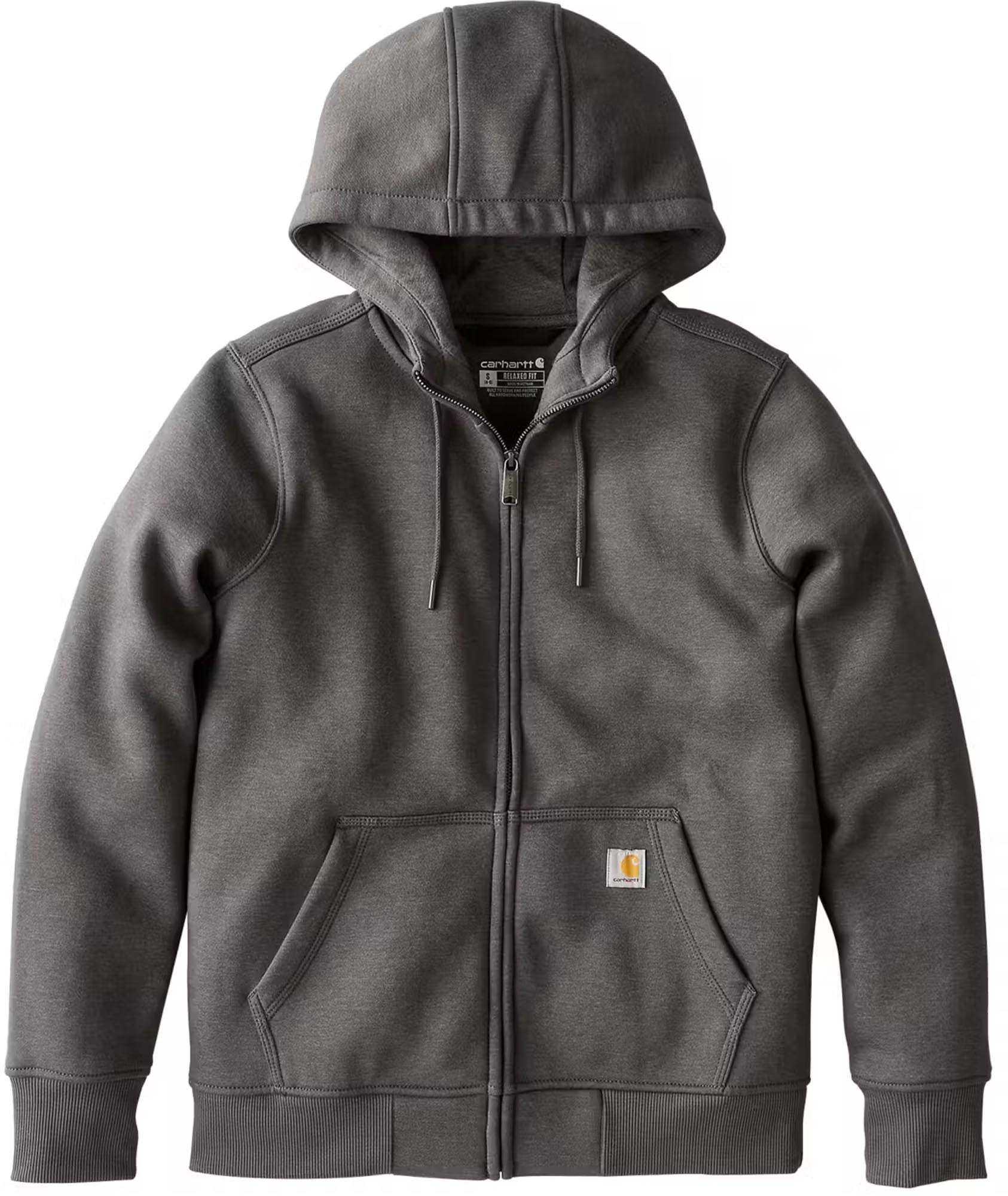 Carhartt Clarksburg Full Zip レディース パーカー ダークグレー XL 図1