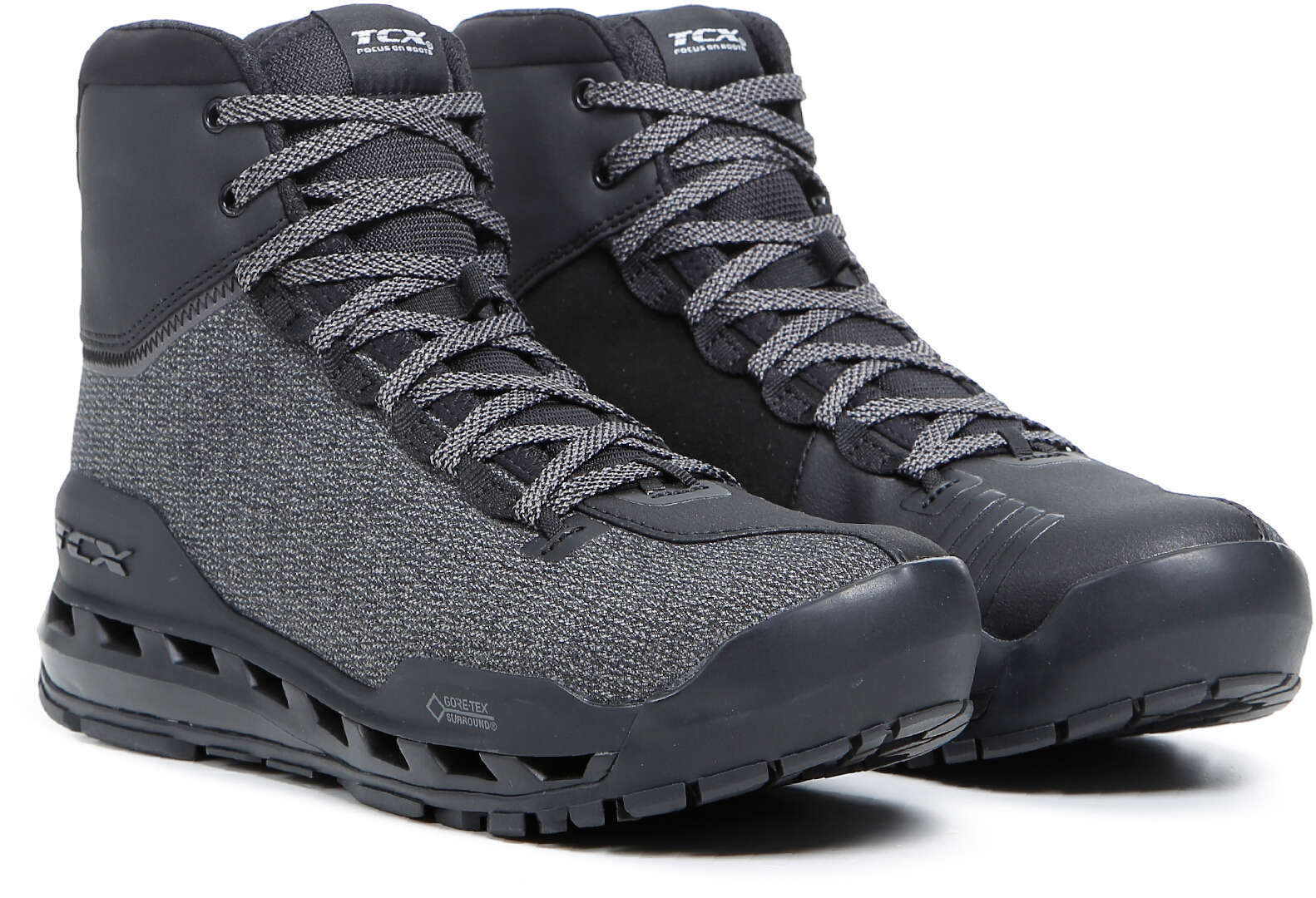 TCX Climatrek Surround Gore-Tex Motorcykel sko sort/grå 45 Figur 1