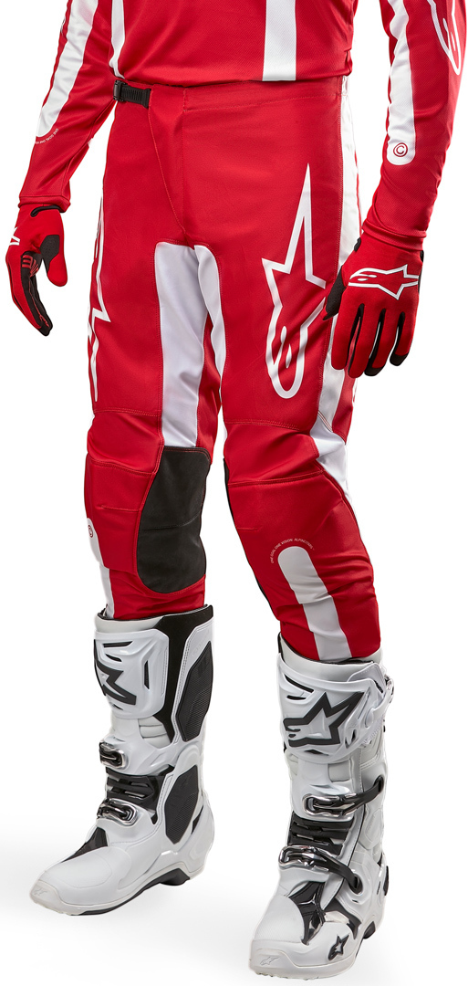 Alpinestars Fluid Lurv Motorcross broek rood/wit 32 Figuur 4