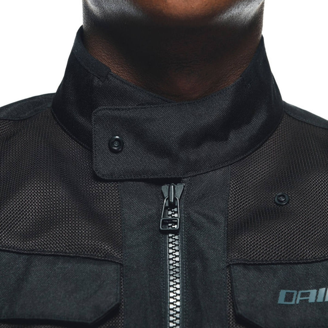 Dainese Desert Tex Motorcycle Textile Jacket black/grey 60 Figure 10