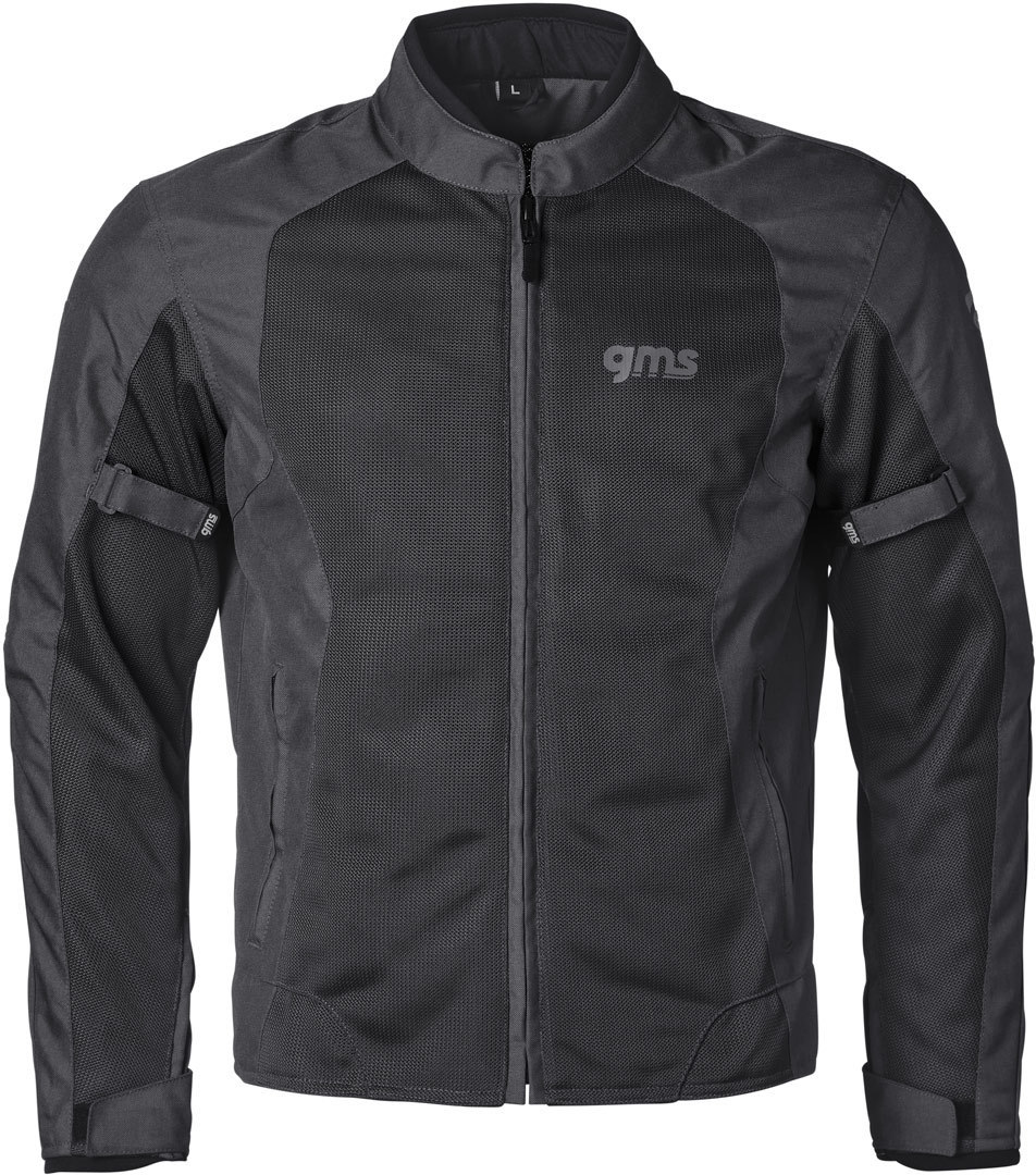 GMS Fiftysix.7 Motorcycle Textile Jacket black M Figure 1