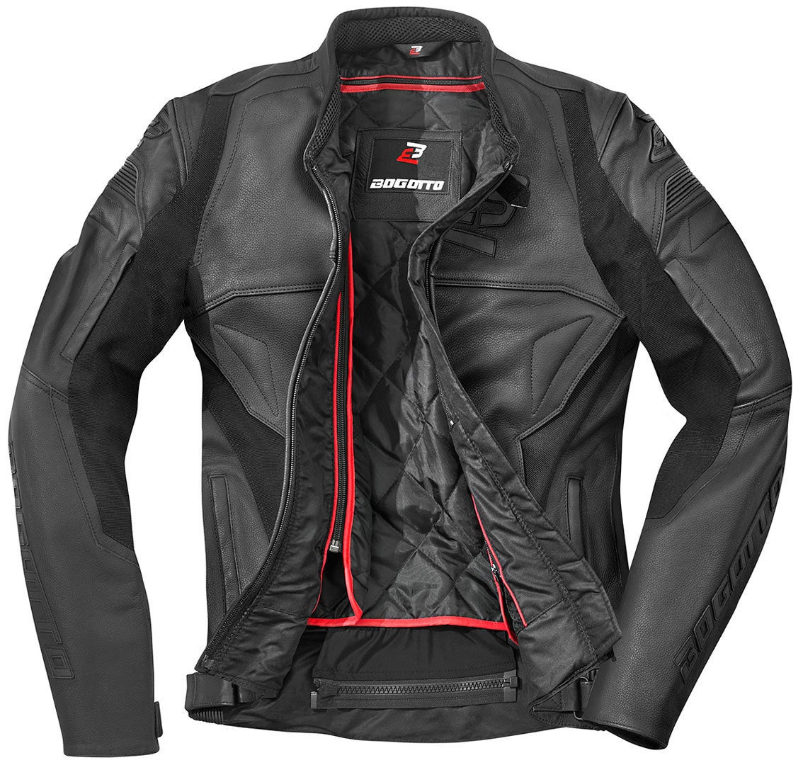 Bogotto Black-X Motorrad Lederjacke XXL Abbildung 4