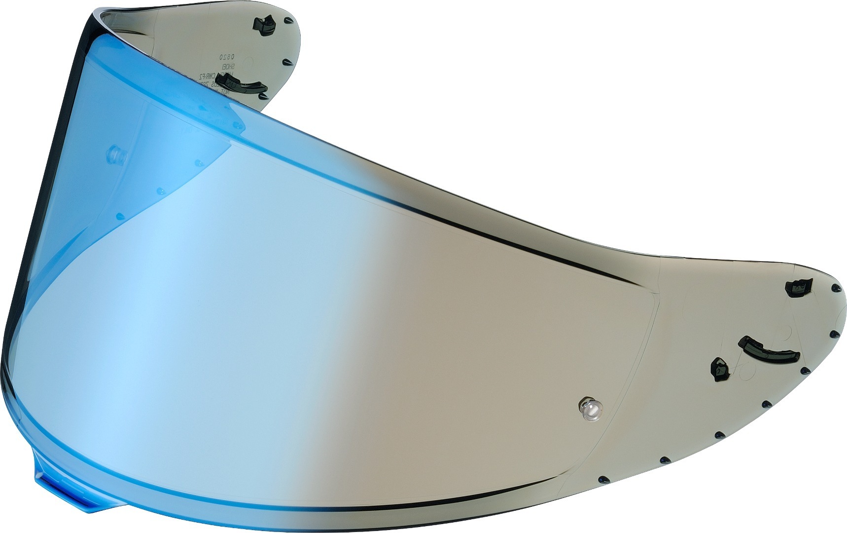 Shoei CWR-F2PN Vizor Albastru Iridium Figura 1