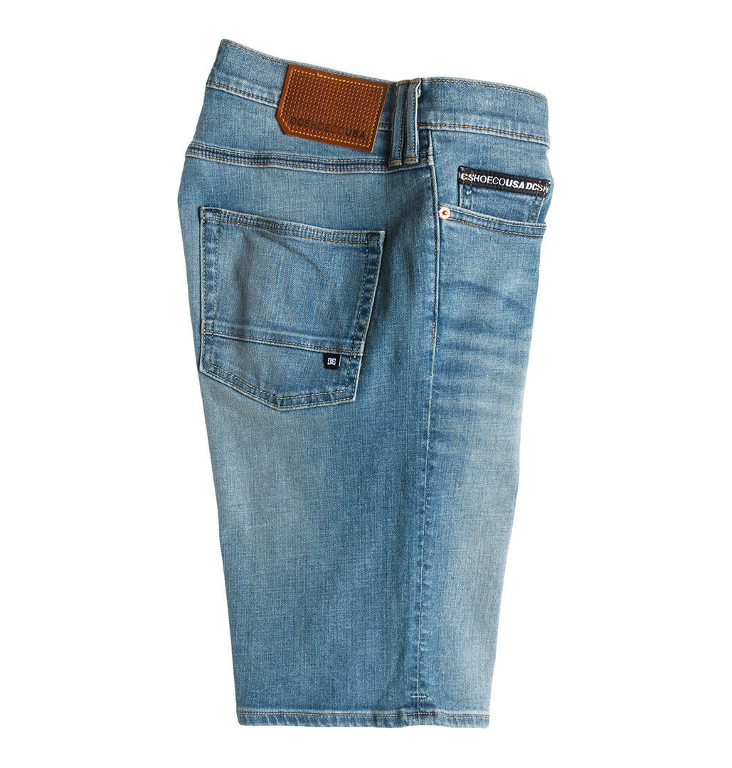 DC Worker Straight Denim Šortky Šedý kámen 32 Obrázek 9