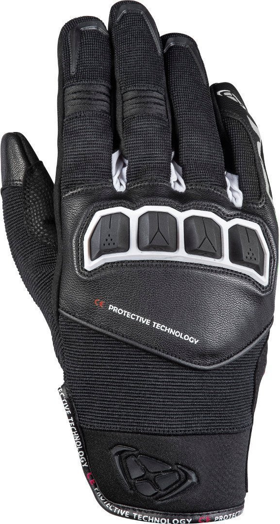 Ixon RS Run Motorcykel handsker Sort/hvid 3XL Figur 1