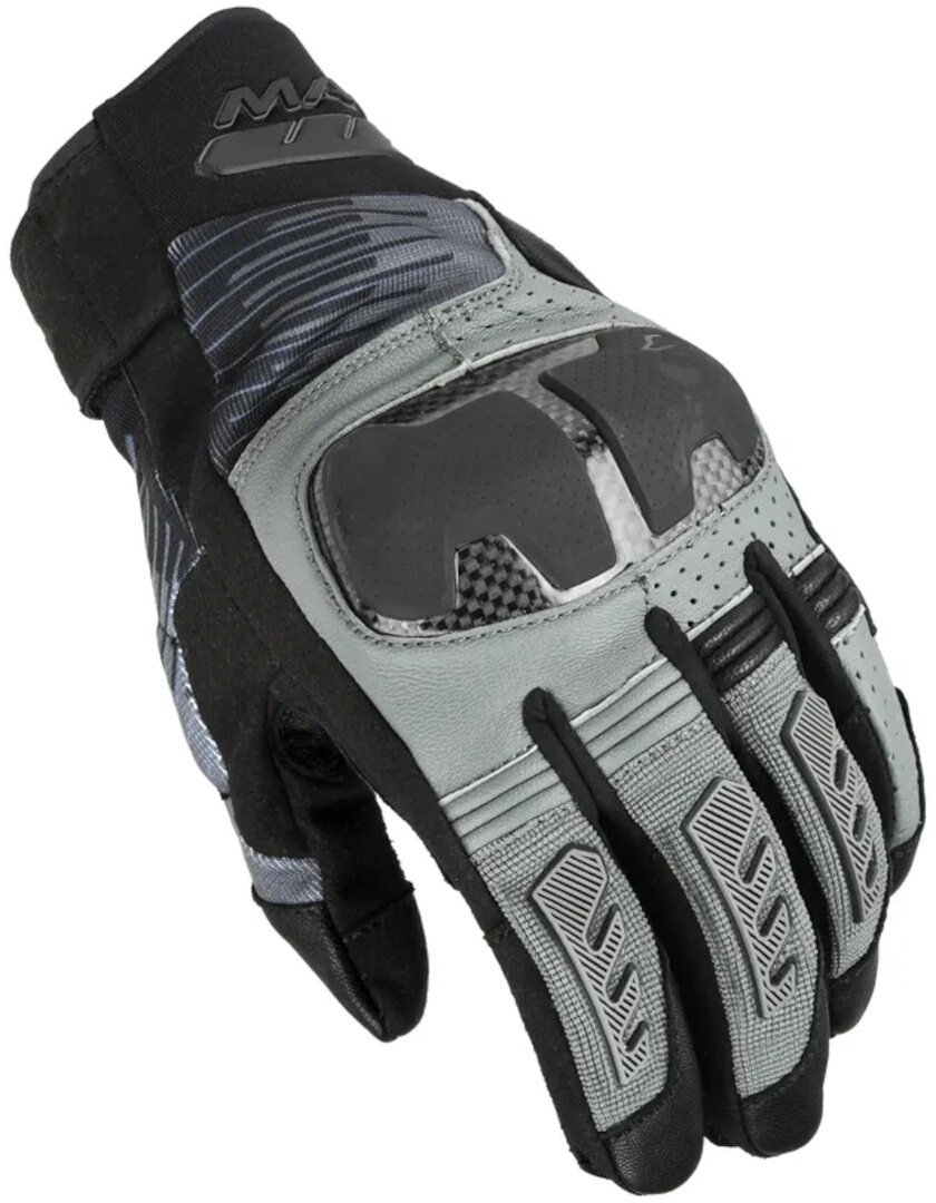 Macna Rime 2.0 Guanti da moto nero/grigio M Figura 1