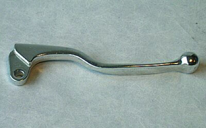 V-DELAR Bromshandtag typ original polerad aluminium Yamaha Tw200 Figur 2